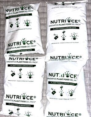 Nutri-Ice Gel Ice Packs - Lot of 4- Cold Shipping Cooler Packs